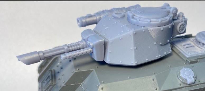 Medium Turret, Somua Pattern (riveted)