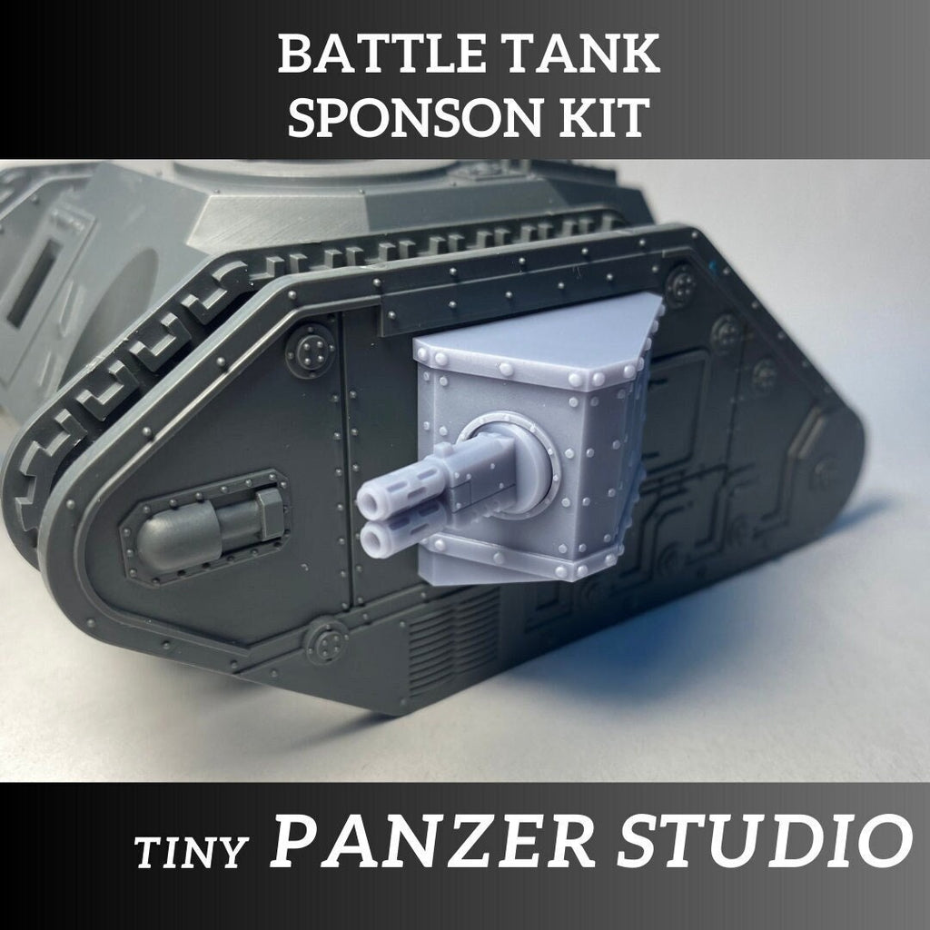 Sponson Kit for Modern Imperial Battle Tank, ball-mount