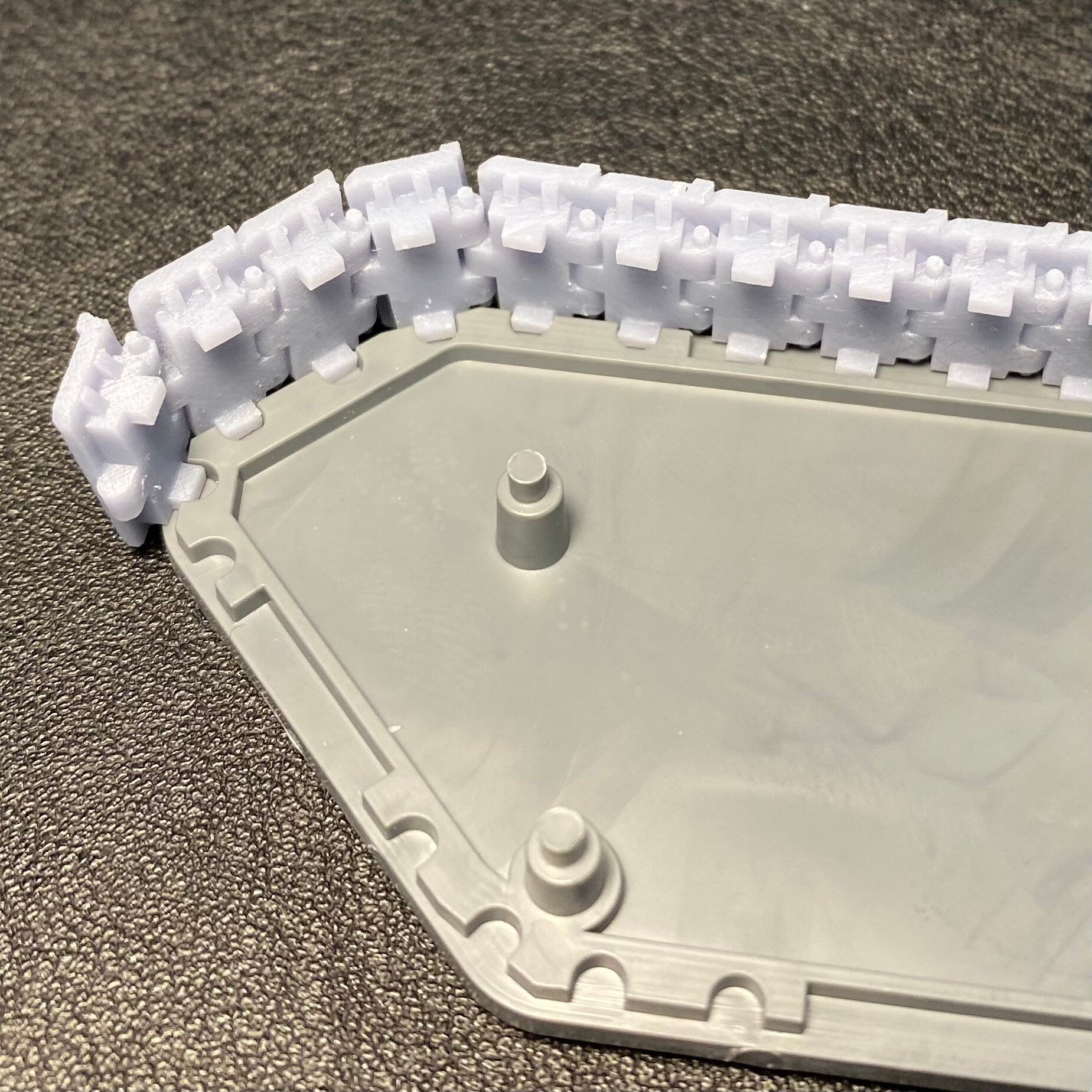 Luna Pattern Tracks for Human Tanks