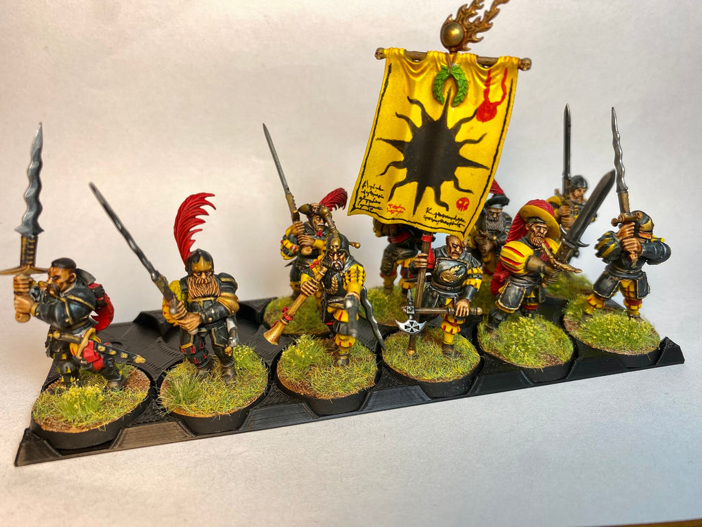 25mm Round to Square Base Adapter - Magnet Ready Movement Tray