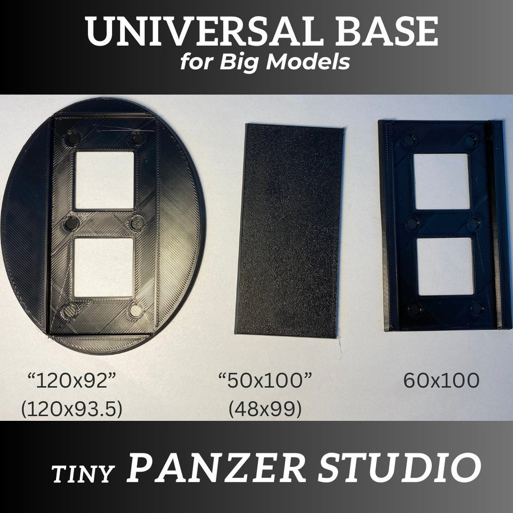 Universal Miniature Base: Monsters, Chariots, War Machines