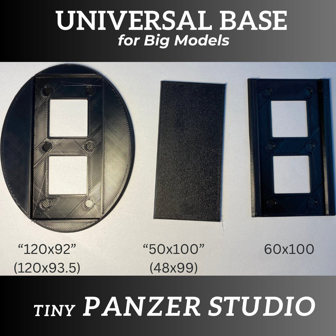 Universal Miniature Base: Monsters, Chariots, War Machines