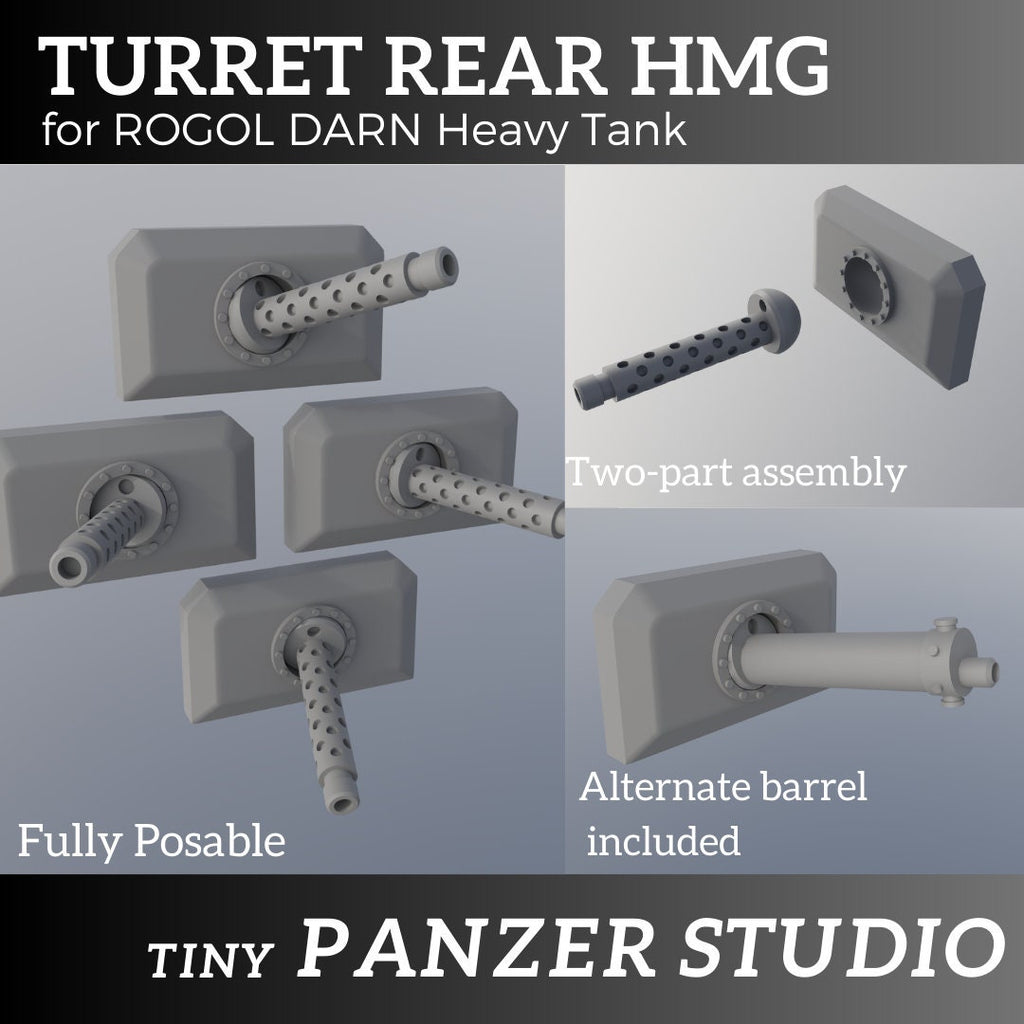 Grimdark Upgrade kit for Heavy Tank