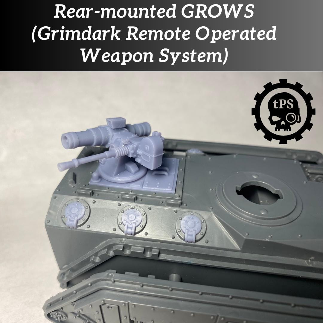 Rear-mounted Remote Turret for Transport