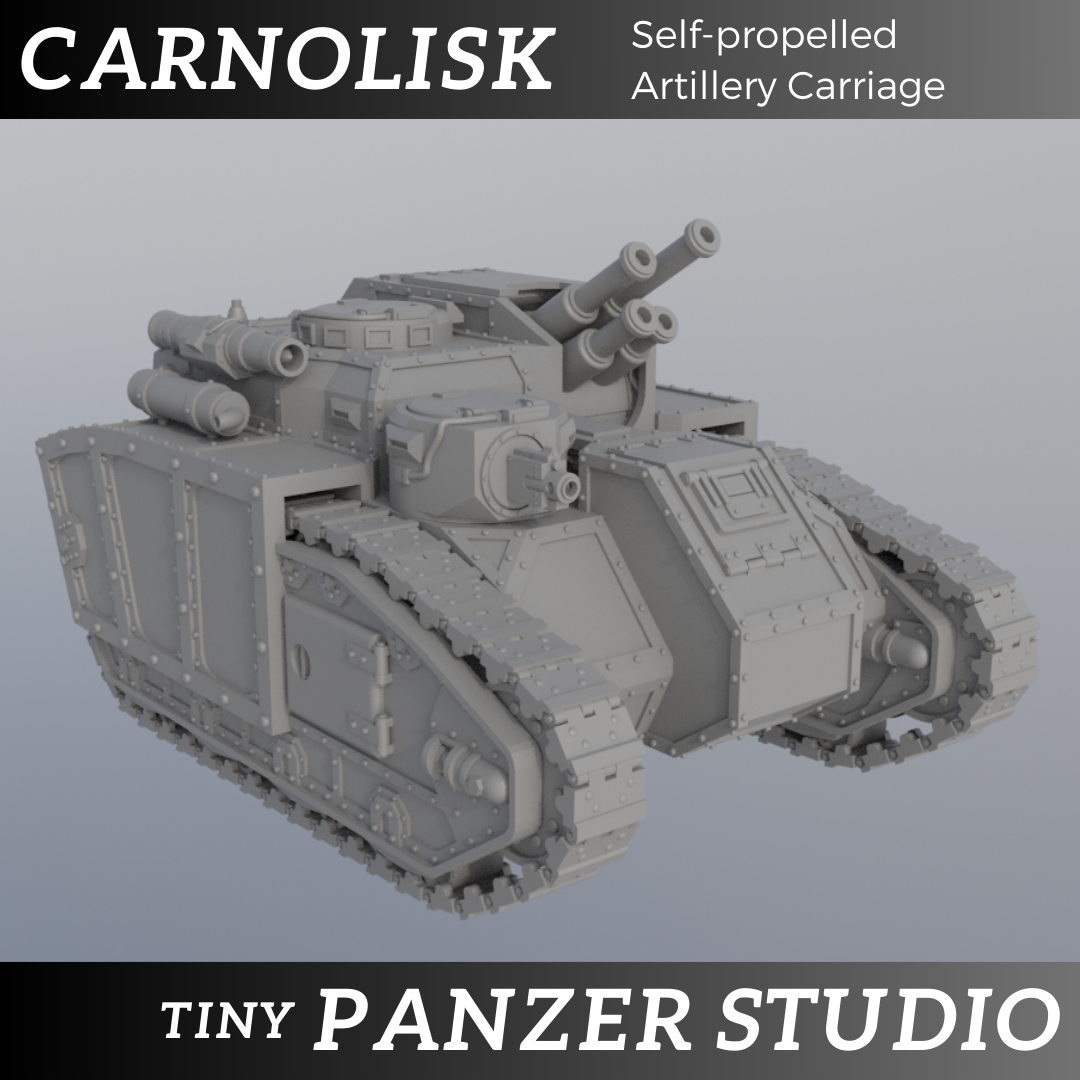 Carnolisk self-propelled artillery