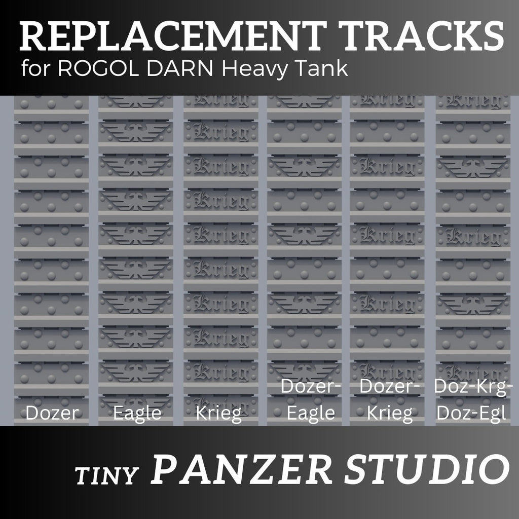 Replacement tracks for Heavy Tank