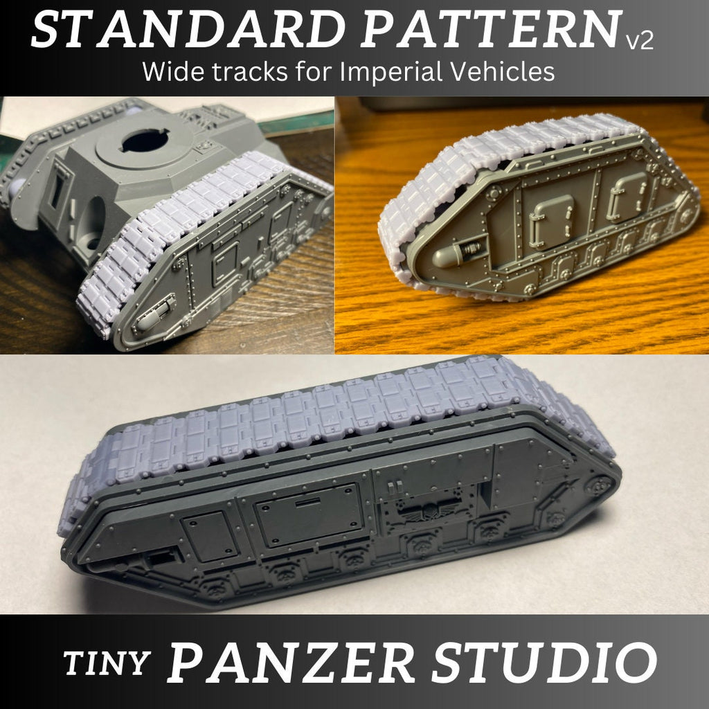 Standard Pattern tracks for Human Tanks