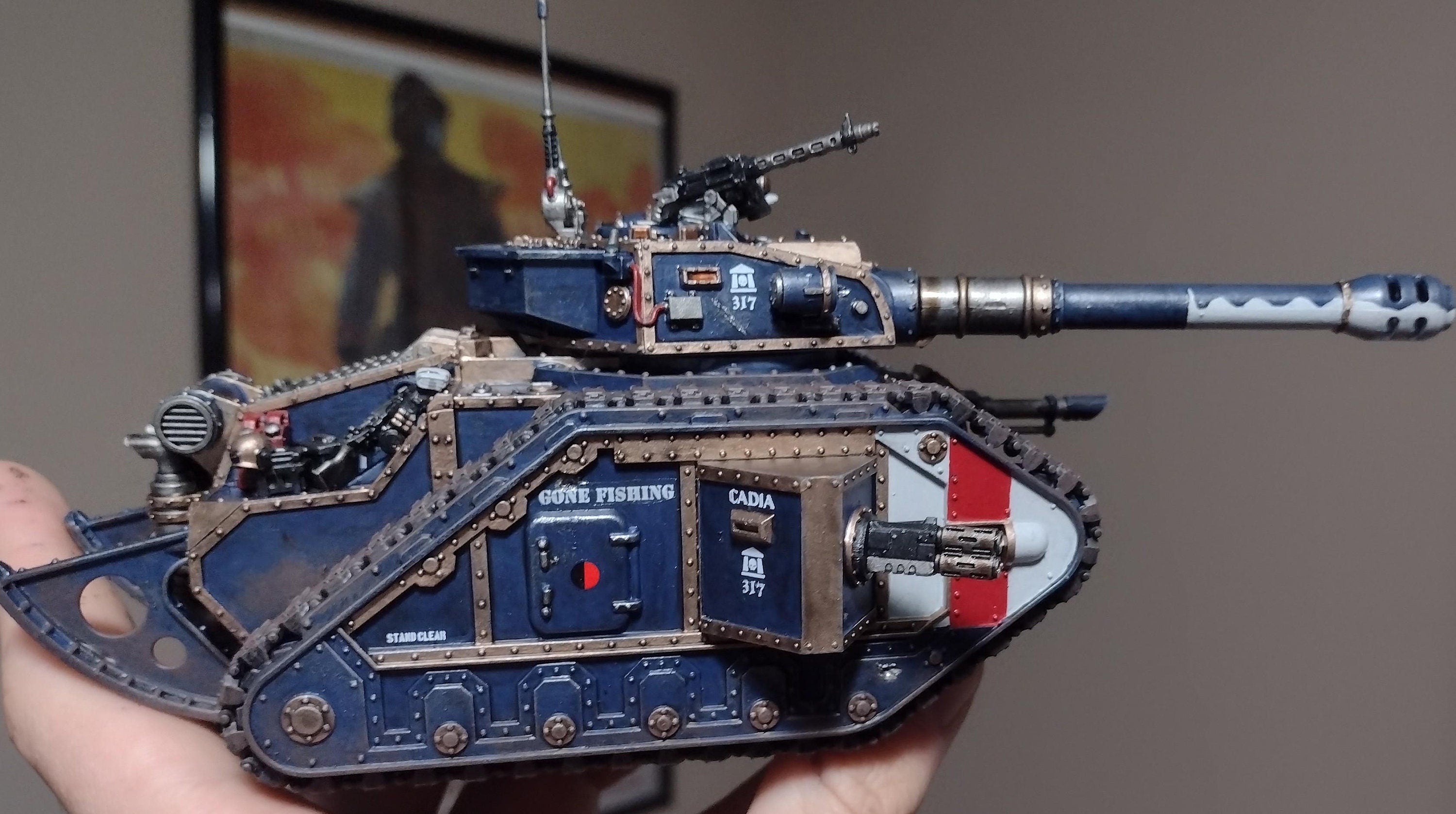 Sponson Kit for Ancient Battle Tank, ball-mount