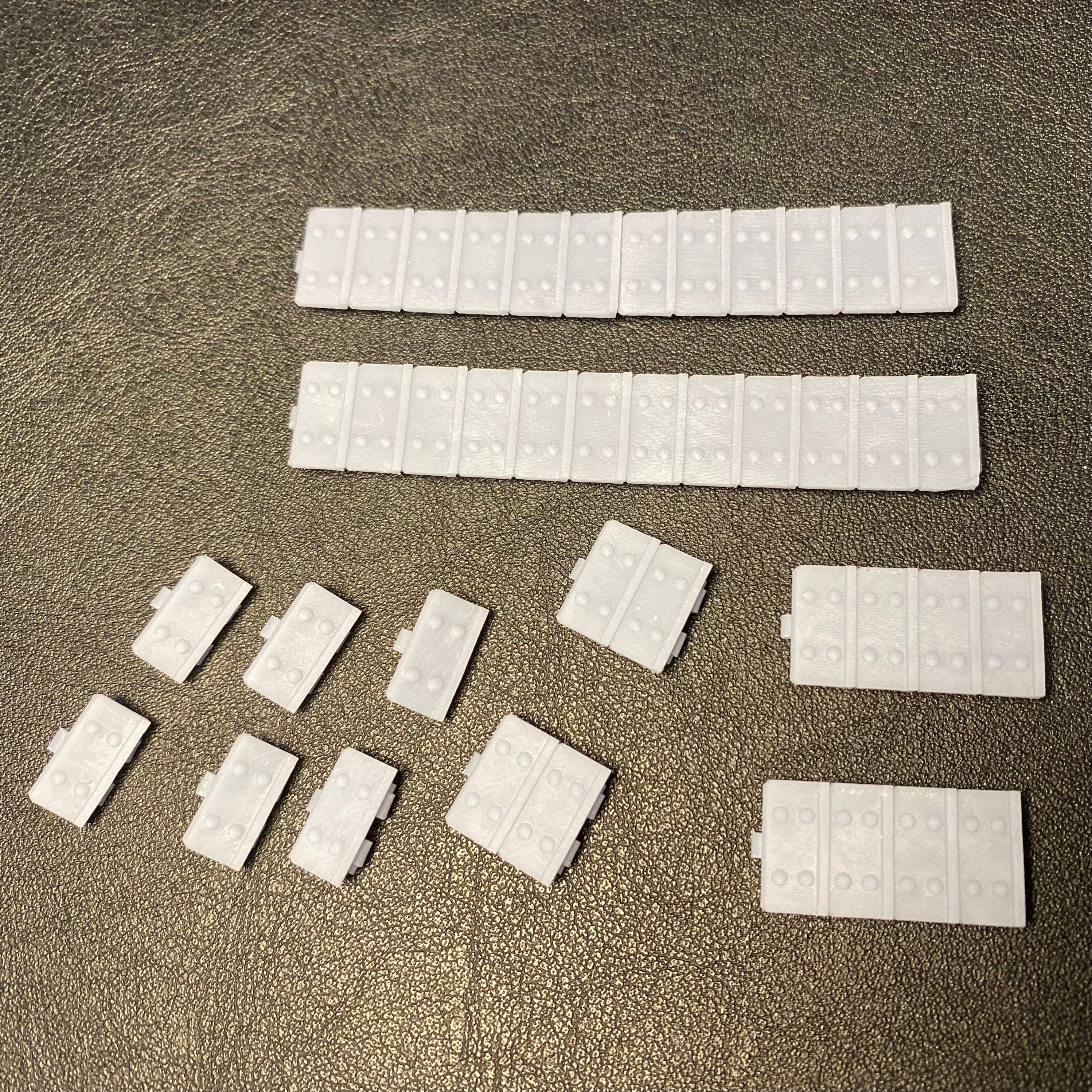 Luna Pattern Tracks for Human Tanks