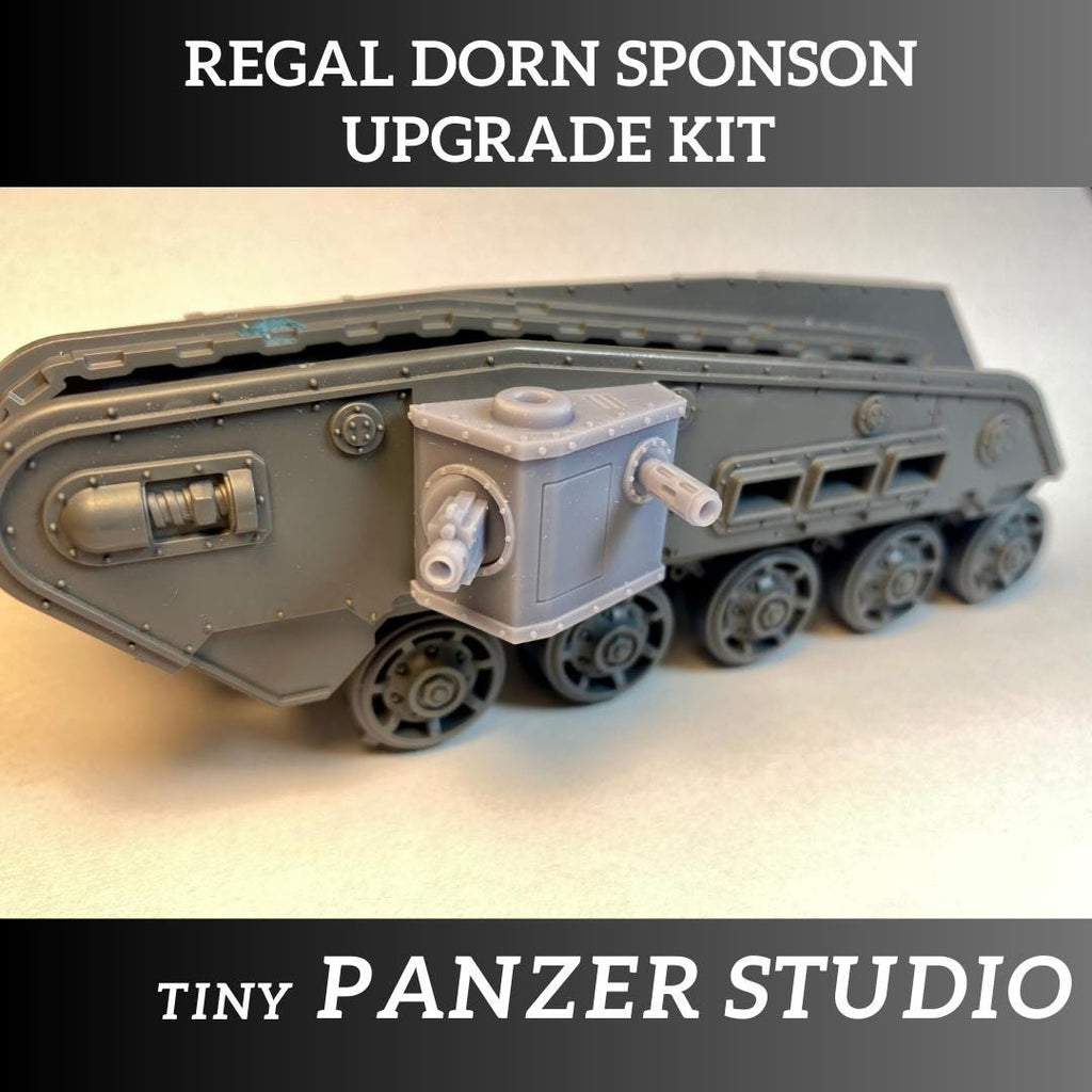 Sponson Kit for sci-fi Heavy Tank
