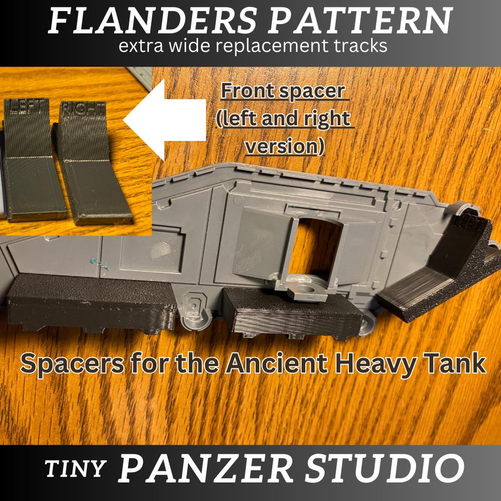 Flanders Pattern Tracks for Human Tanks