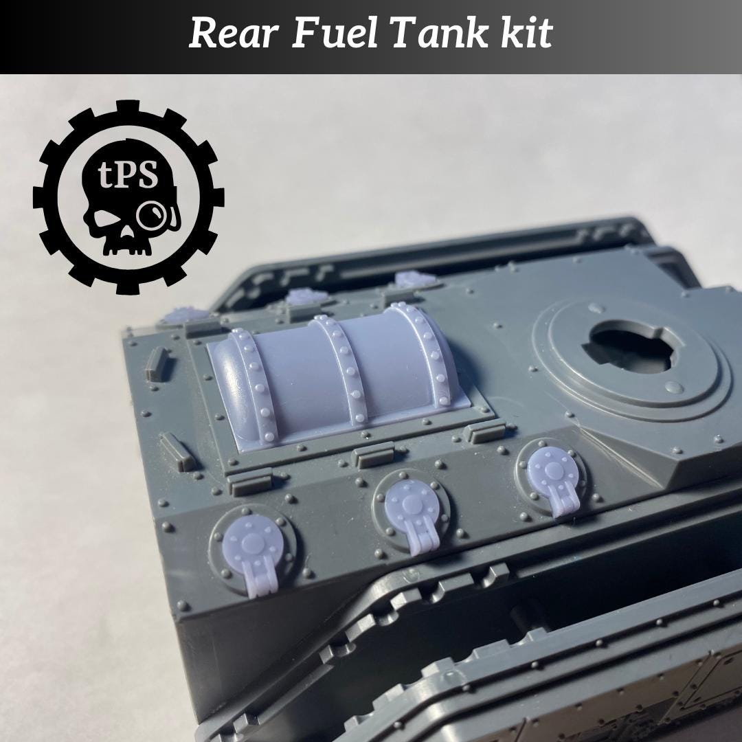 Fuel Tank Infantry Transport back-end upgrade for sci-fi flame assault tanks
