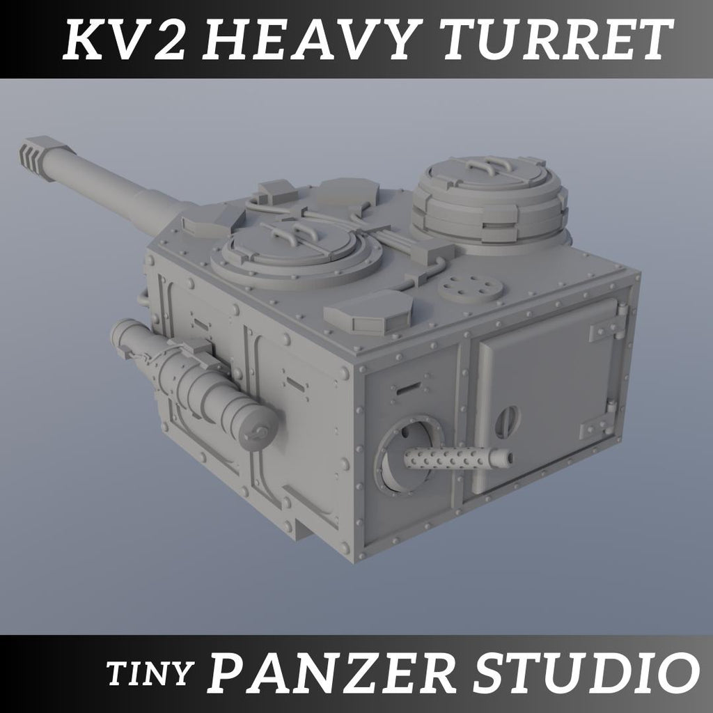 Grimdark KV2 Heavy Turret