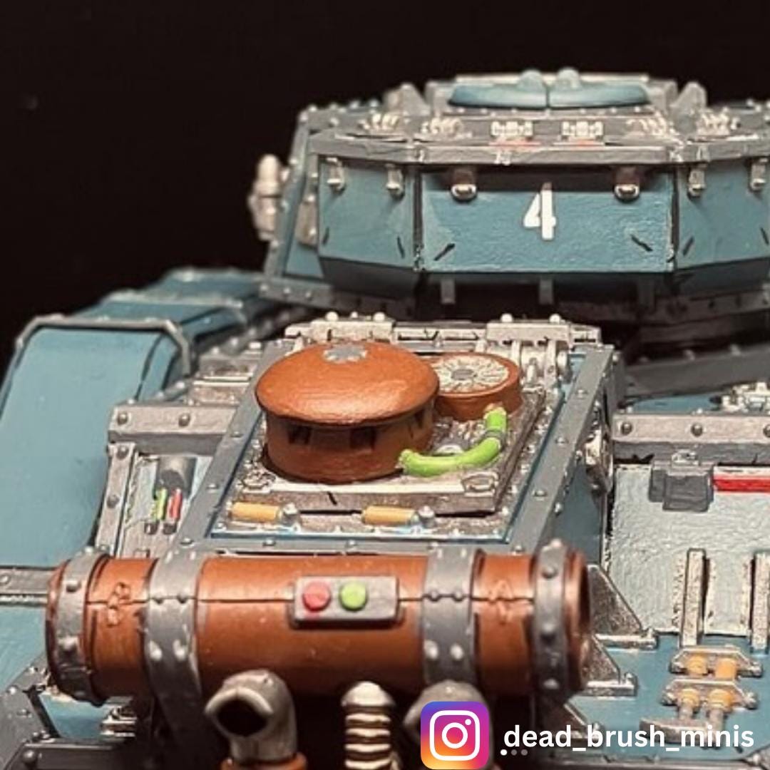 3x Engine Filters for Imperial Battle Tank