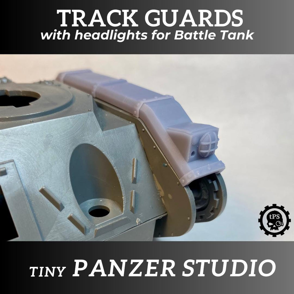 Imperial Tank Track Guards with headlights