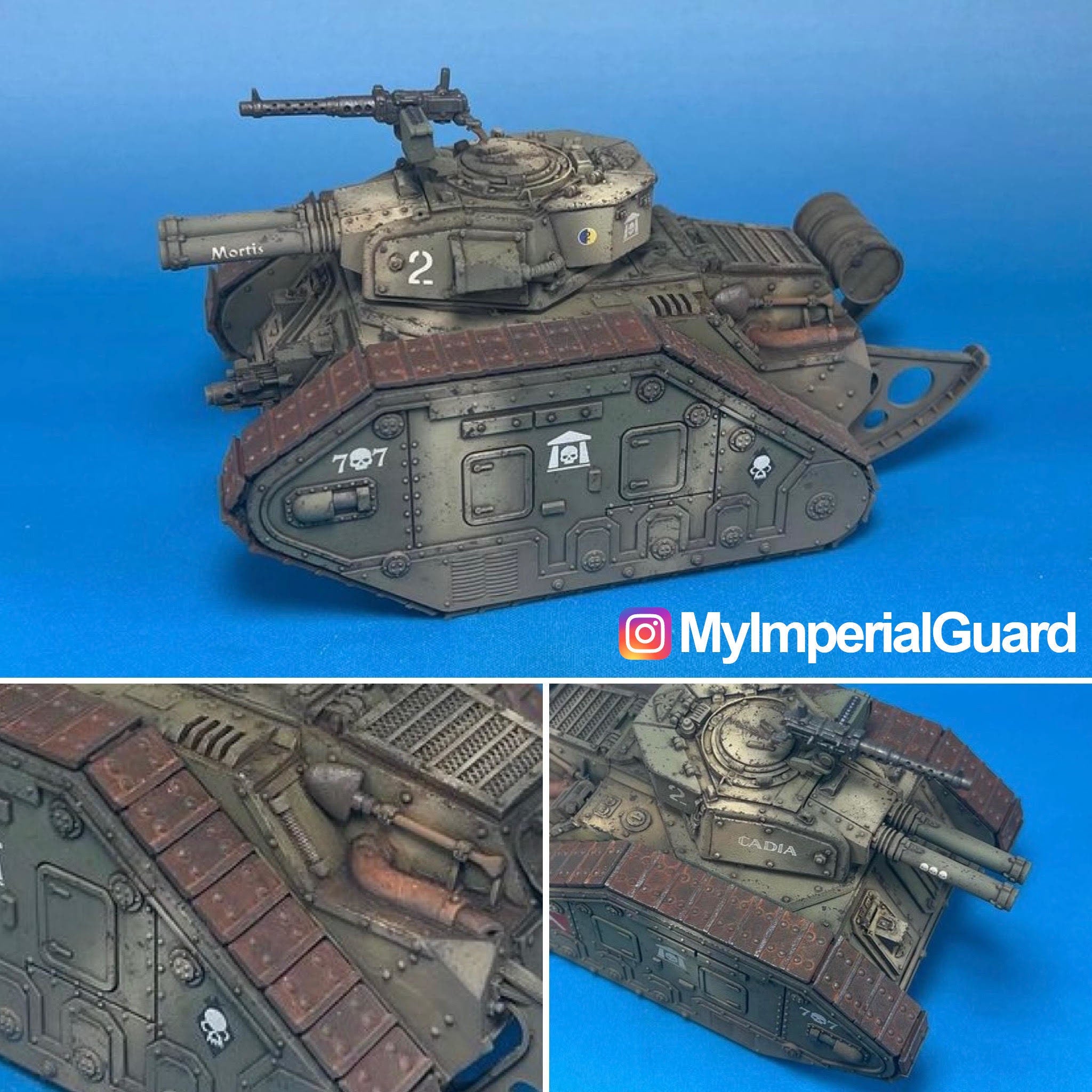 Luna Pattern Tracks for Human Tanks