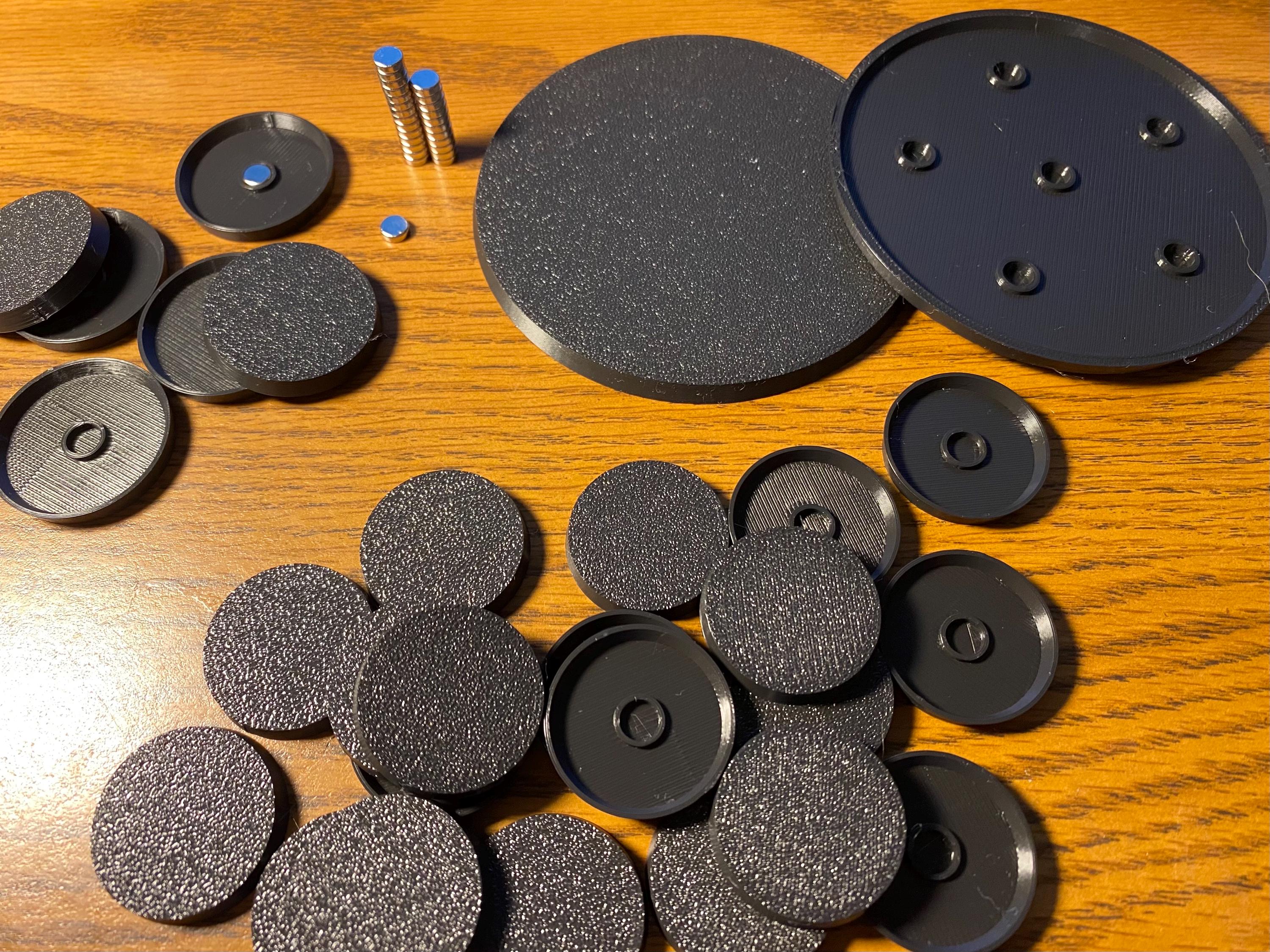 Magentic Round and Oval Bases