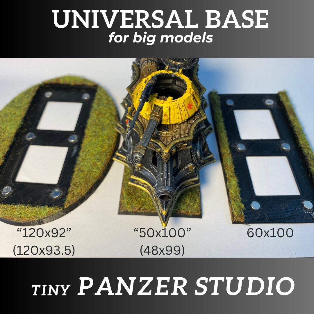 Universal Miniature Base: Monsters, Chariots, War Machines