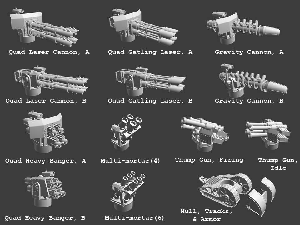 Renault Pattern Support Weapon Carrier
