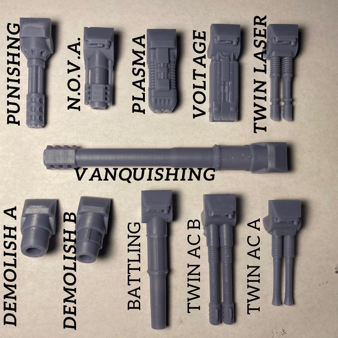 Grimdark Guns for Ancient Battle Tanks