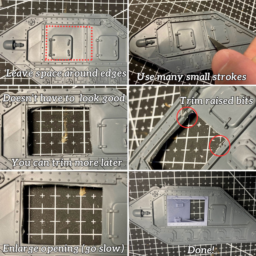 Internal Sponson Kit for Ancient Battle Tank